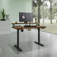 Bureau de travail portable et extensible, ergonomique, réglable en hauteur, à un moteur et deux niveaux, idéal pour le gaming – Meilleures ventes