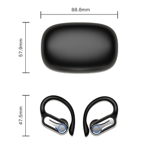 <span class=keywords><strong>Écouteur</strong></span>s sportifs sans fil Q15 AI personnalisables, étanches, intra-auriculaires à conduction osseuse, <span class=keywords><strong>avec</strong></span> réduction de bruit 5.3 - Product Image 4