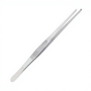 Pinzas para tejido de 3x4 dientes, 5 pulgadas, de acero inoxidable, instrumentos quirúrgicos manuales para manipulación y disección de tejido, MOL INSTRUMENTS - Product Image 1