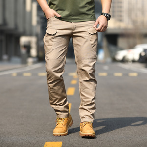 <span class=keywords><strong>Pantalones</strong></span> <span class=keywords><strong>para</strong></span> <span class=keywords><strong>Hombre</strong></span>, Corte Ajustado, Diseño de Camuflaje, <span class=keywords><strong>Pantalones</strong></span> Cargo Casuales <span class=keywords><strong>para</strong></span> Exteriores, <span class=keywords><strong>para</strong></span> Primavera y Otoño, Rectos - Product Image 1