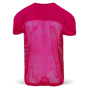 เสื้อฟุตบอลสไตล์เรโทรฮิปฮอปทรงสปอร์ต ทรงปกติ สำหรับผู้ชาย ผลิตจากโพลีเอสเตอร์ 100% น้ำหนักเบา ระบายอากาศได้ดี เหมาะสำหรับสตรีทแวร์ - Product Image 3