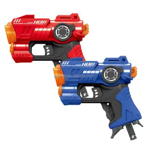 factory direct wholesale mini toy gun blaster for kids shooting game outdoor play with 3pcs foam darts