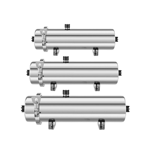 Purificateur d'eau domestique PVDF UF 1T-10T, système d'ultrafiltration pour toute la maison, cadre <span class=keywords><strong>en</strong></span> acier inoxydable, lavage manuel à contre-courant, unité OEM - Product Image 1