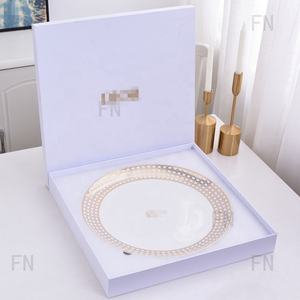 Offre Spéciale : Assiettes en Céramique de 16 Pouces en Gros, Coffrets Cadeaux, Plateaux Multifonctionnels pour Hôtels et Événements - Product Image 4