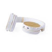 Headphone 950BT bambu, Headphone ramah lingkungan Headset atas telinga kayu tanpa kabel gaya baru