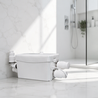 Pompe de macération FLO300 pour toilettes, déboucheur de canalisations, pompe à air haute pression pour toilettes