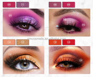 S321 personnalisable beauté cosmétiques maquillage coréen rouge pigmenté fard à paupières Palette en gros marque privée ombre à paupières - Product Image 3