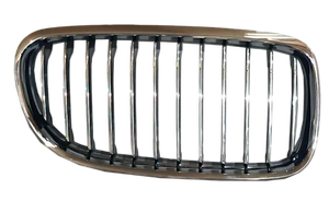 Para BMW Serie 3 (E90 LCI y E91 LCI, 07/<span class=keywords><strong>2007</strong></span> -- 05/2012) rejilla delantera (cromada, L/R), compatible con OE No. 51137201969/51137201970 - Product Image 4