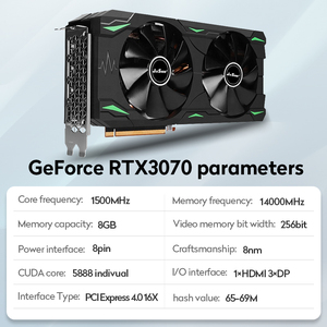 การ์ดจอ Jieshuo รุ่นใหม่ Rtx 3070m 3080m 8GB การ์ดแสดงผล 3060m 10gb สำหรับแล็ปท็อป Gpu 580 6gb Gtx 1660S Ti 8g Vga 3060 4070 4090 การ์ดจอ 308 - Product Image 2