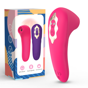 Women's G-Spot Mini <strong>Sucker</strong> Massager Silicone Suction <strong>Vibrator</strong> with Clit Nipples Masturbation Sex Toys - Product Image 5