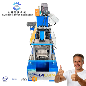 เครื่องขึ้นรูปประตูม้วนสแตนเลส พร้อมมอเตอร์ PLC และเครื่องยนต์ 9.5 กิโลวัตต์ 380 โวลต์ - Product Image 1