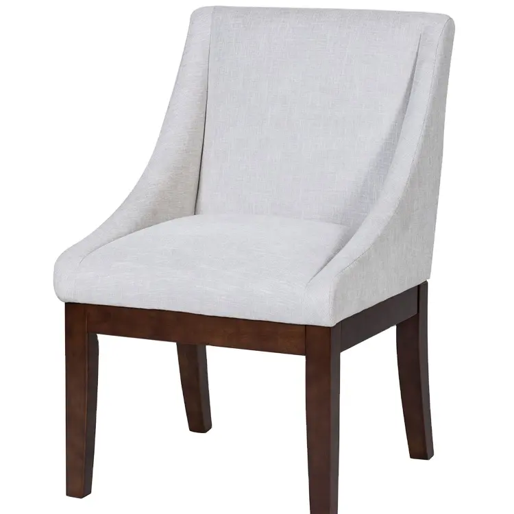 공장 '고품질 단단한 나무 직물 PU 레저 의자 테이블 시트 가정 장식 팔 의자