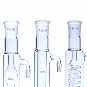 Condensatore in Vetro da Laboratorio Dritto Sferico Allihn Snake Graham Serpentine 200, 300, 400, 500, 600MM Personalizzato per Riflusso - Product Image 3