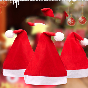 Chapeaux de Père Noël en tricot sublimé pas chers, faits à la main, de haute qualité, décoration de Noël pour la maison, tailles uniques pour enfants et adultes - Product Image 3