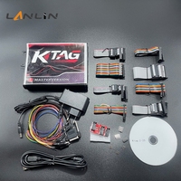 Programador de ECU KTAG Red Versión EU V7.020 V2.25 con PCB Rojo para Autos y Camiones, Lectura y Escritura de ECU, Compatible con Lectura y Escritura en Línea, Puntos Ilimitados