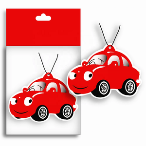 Deodorante per Auto Tesla Ecologico, Cartoncini Profumati da Appendere, Carta Profumata, <span class=keywords><strong>Omaggi</strong></span> Promozionali con Logo Personalizzato Gratuito - Product Image 2