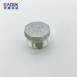 Tapón de Acero Inoxidable LT-06B304/316, Tapón Roscado Hexagonal Externo, Tapón de Aceite, Tapa de Extremo de Tornillo para Tuberías de Acero Inoxidable al por Mayor - Product Image 1