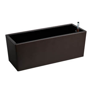 Brice giardinaggio autoinnaffiatura vaso di fiori montaggio a parete Macetas Auto Riego all'ingrosso decorativo in plastica vetrata appeso scatola di fiori - Product Image 1