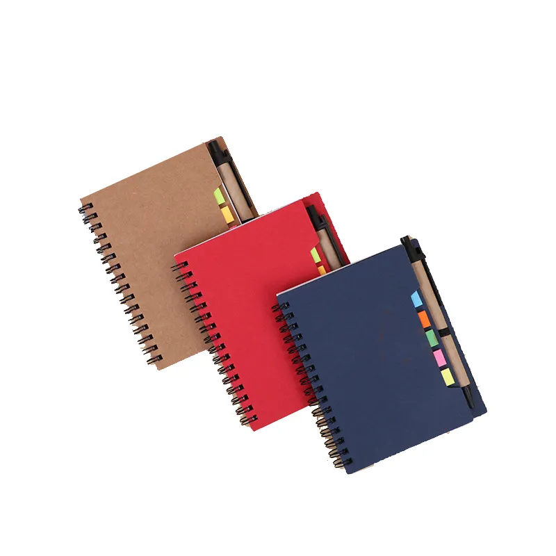 Notebook Spiral Binding Kertas Kraft A6 Penjualan Laris