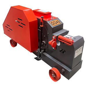 מכונת חיתוך מוטות פלדה עגולים 32 מ\\\"מ עם מנוע בעל תפוקה גבוהה 3 קילוואט עבור מוטות ברזל ופלדת פחמן - Product Image 1