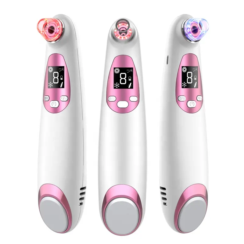 Đa Chức Năng IPL Laser Vẻ Đẹp Mũi Hút Sạc Massager Mụn Extractor Off Remover