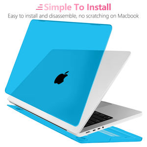 Cristal brillante de plástico PC duro portátil <span class=keywords><strong>M1</strong></span> M2 M3 Chip caso para <span class=keywords><strong>Macbook</strong></span> Air Pro <span class=keywords><strong>14</strong></span> 16 pulgadas 2023 Pro/<span class=keywords><strong>Max</strong></span> modelo A2918 A2992 A2991 - Product Image 3