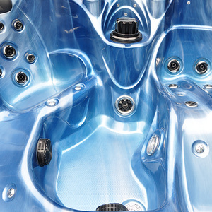 Chine logo personnalisé marque <span class=keywords><strong>hydro</strong></span> thérapie massage feu de bois bain à remous <span class=keywords><strong>spa</strong></span> <span class=keywords><strong>jacuzzi</strong></span> pour 4-5 personnes - Product Image 6