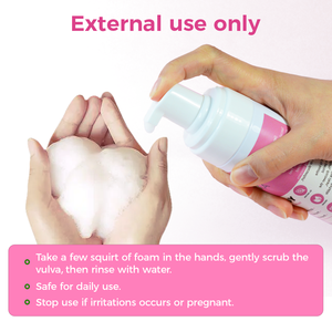 Chinaherbs - Lavado Femenino Herbal Natural con Ingredientes Suaves que Apoyan la Salud e Higiene, Productos de Yoni con Ácido Bórico, Espuma Limpiadora Vaginal - Product Image 6