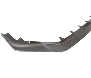 สปอยเลอร์หน้าคาร์บอนไฟเบอร์ <span class=keywords><strong>SHENGTIAN</strong></span> สีดำ สำหรับ Civic Type R รุ่น FL5 พร้อมกาวติดหรือสกรูสำหรับติดตั้งกับกันชนหน้า - Product Image 4