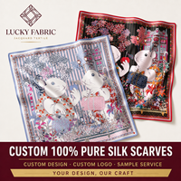 Écharpe en Soie Naturelle 180x90cm Grande Rectangulaire en Mousseline Imprimée Florale pour Femme, Idéale pour l'Été, Service de Marquage et Commande en Gros pour Marques Privées
