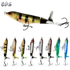 ODS leurre Whopper Plopper 15.3G/11cm appât artificiel dur plop souple queue rotative pêche en eau de surface leurres Plopper - Product Image 1