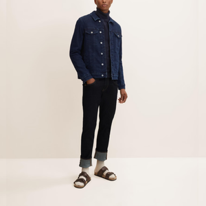 Chaqueta Vaquera para Hombre Open Road, Diseñada para un Estilo Casual, Ofrece un Ajuste Cómodo y un Look Urbano - Product Image 3