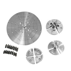 Articolo # LA04 Set di Mandrini Premium a 4 Griffe da 100mm (4\") con Placcatura in Nichel per Tornitura del Legno - Product Image 6