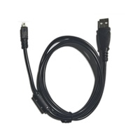 Câble de données pour appareil photo numérique Nikon, câble de données Mini 8P, câble de charge USB 1M 1.5M avec anneau magnétique et certification CE