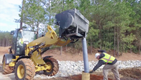 XCMG officiel X0310 excavatrice bétonnière hydraulique seau bétonnière