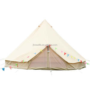 Wind vallée – tente cloche étanche de luxe, 4 saisons, 5m, en toile de coton, pour l'extérieur, 4m, 5m, Glamping, à vendre - Product Image 1