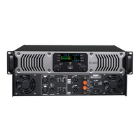 Amplificateur de puissance professionnel en rack 2U 2 canaux 2x400W classe D pour système de sonorisation de scène, DJ, KTV, PA