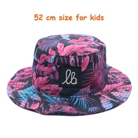 Chapeau Bob Unisexe Personnalisé pour Enfants avec Cordon, Logo Imprimé en Soie, pour Cyclisme Quotidien, Pêche, Camouflage, Imperméable, Sports et Activités de Plein Air