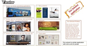 Yinstar 1.8m lớn Định dạng ecosolvent nhà sản xuất 6ft sinh thái dung môi máy in với maintop PP phần mềm 2/4 i3200 đầu - Product Image 6