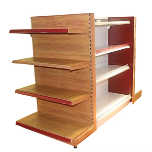 Prix d'usine Présentoir de dépanneur en métal Étagères de gondole d'épicerie Étagères de supermarché - Product Image 1