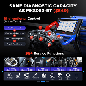 Autel IM508S PRO Xp400pro เชื่อมต่อ Wifi อัปเกรดฟรี ไม่มีข้อจำกัด IP รองรับหลายภาษา เครื่องมือวินิจฉัยรถยนต์ OBD2 - Product Image 6