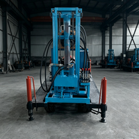 Nouvelle machine de forage de puits d'eau portable diesel/électrique, moteur multi-geologies, adaptée aux forets en carbure durables pour le forage sur le terrain