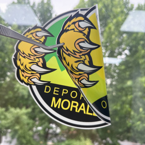 Tùy chỉnh cá nhân thấp moq không có keo có thể tháo rời tùy chỉnh tĩnh cửa hàng cửa sổ xe trang trí tĩnh bám <span class=keywords><strong>Sticker</strong></span> - Product Image 6