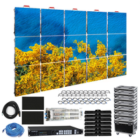 Pantalla LED P3.91 para Alquiler, Video Wall Publicitario, Señalización Digital, Panel LED para Interiores, Fondo para Cabina de DJ