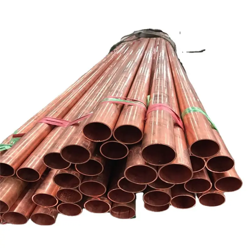 Tube de cuivre plié et soudé de tuyau de la catégorie 5/8 de cuivre pour la climatisation et l'application de tube d'eau au prix concurrentiel