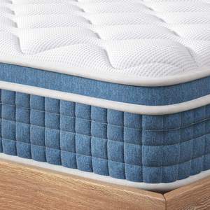 Modern Memory Foam Mattress Bed Sleep Zone Pillow Top Rolling King Spring Pocket <strong>Royal</strong> Foam for Bedroom and Home Furniture - Product Image 5