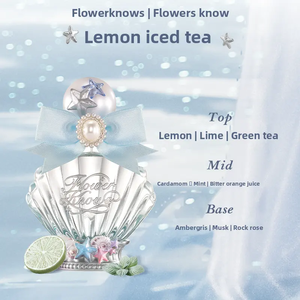 Parfum féminin Flower Knows Shell's Jewel 50ML, parfum exclusif à la perle de coquille avec des notes de pamplemousse et de fruits, style brume - Product Image 6