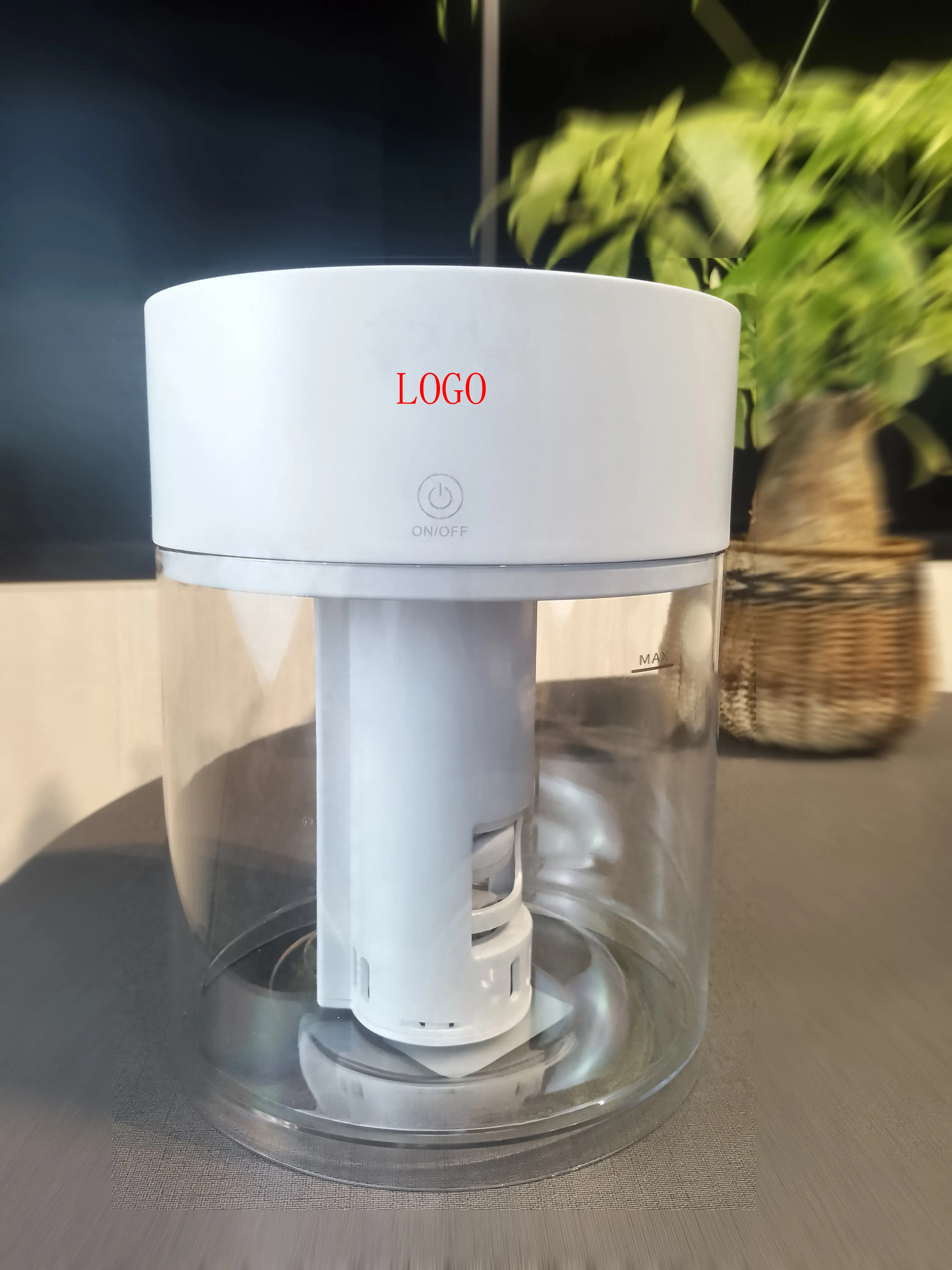 3L H2o Mini Humidificador de aire portátil Difusor de aceites esenciales Humidificadores inteligentes para el hogar Humidificador ultrasónico LED de niebla fría