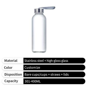 Custom Advertising Business Glass Wholesale <b>Reusable</b> <b>Cup</b> for Outdoor - Product Image 5