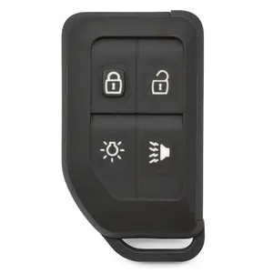 4 बटन कार स्मार्ट कुंजी आवास मामला v-olvo Fh16 ट्रक कार कुंजी खोल कोई लोगो नहीं